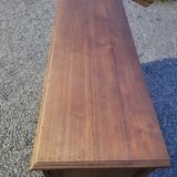 Old oak craft cabinet with 3 doors + drawers inside