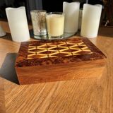 Wooden marquetry box