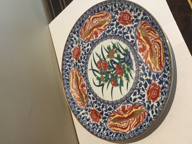 Japanese decorative plate