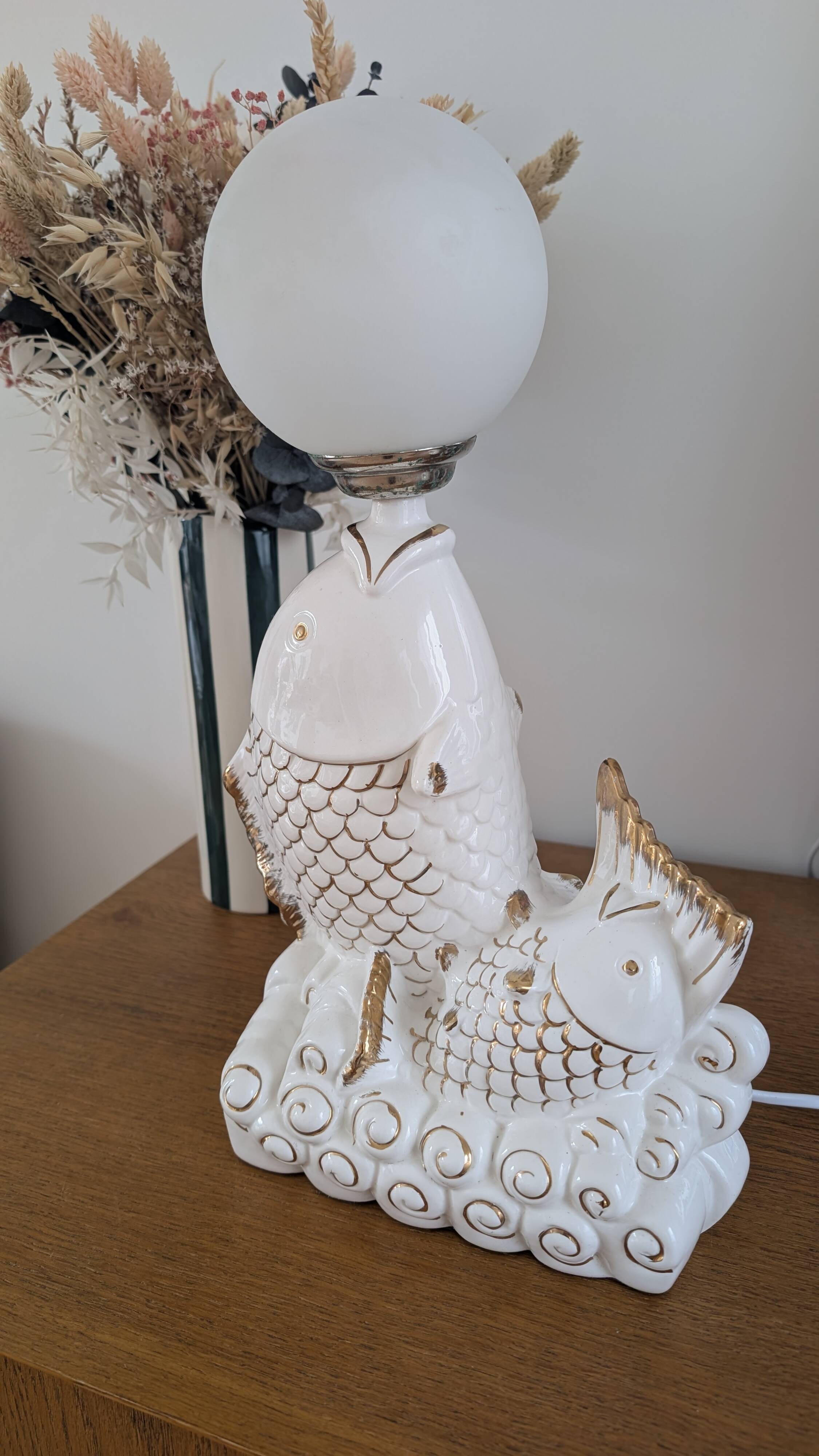 Fish Globe Lamp
