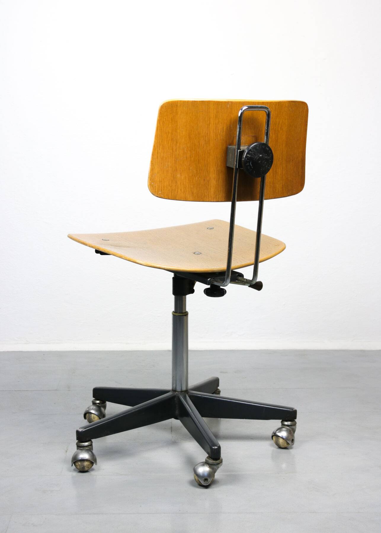 Vintage Adjustable Swivel Office Chair