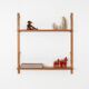 Oak shelving unit, Danish design, 1960s, manufactured in Denmark