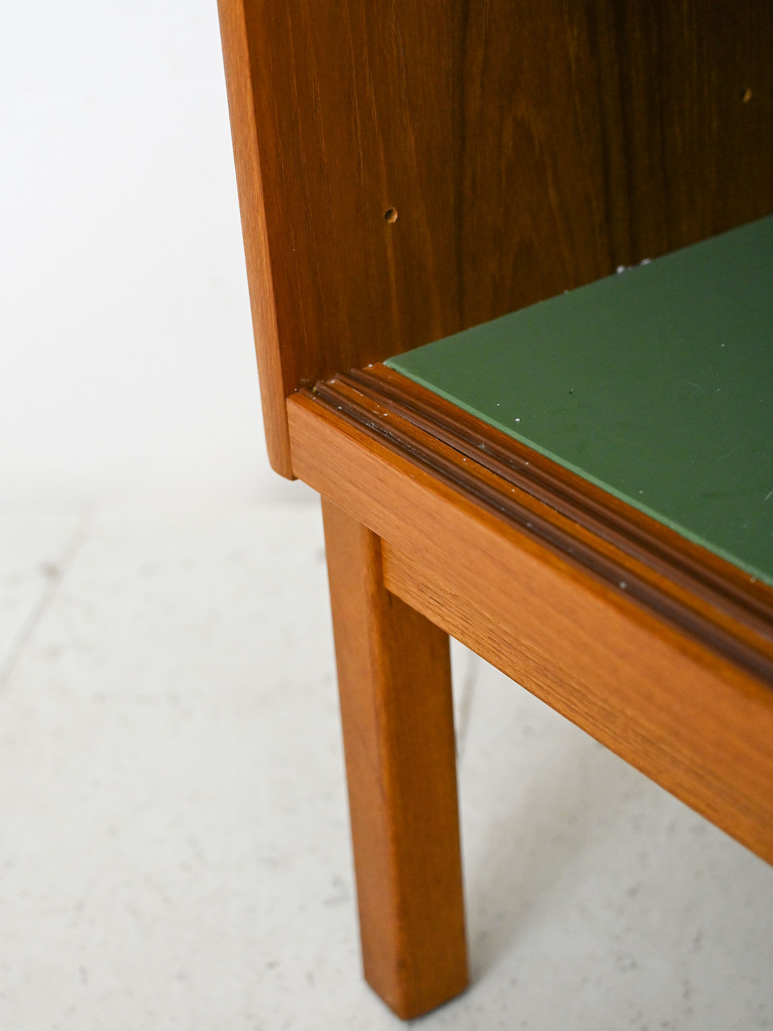 Swedish bookcase with display case