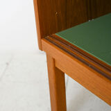 Swedish bookcase with display case