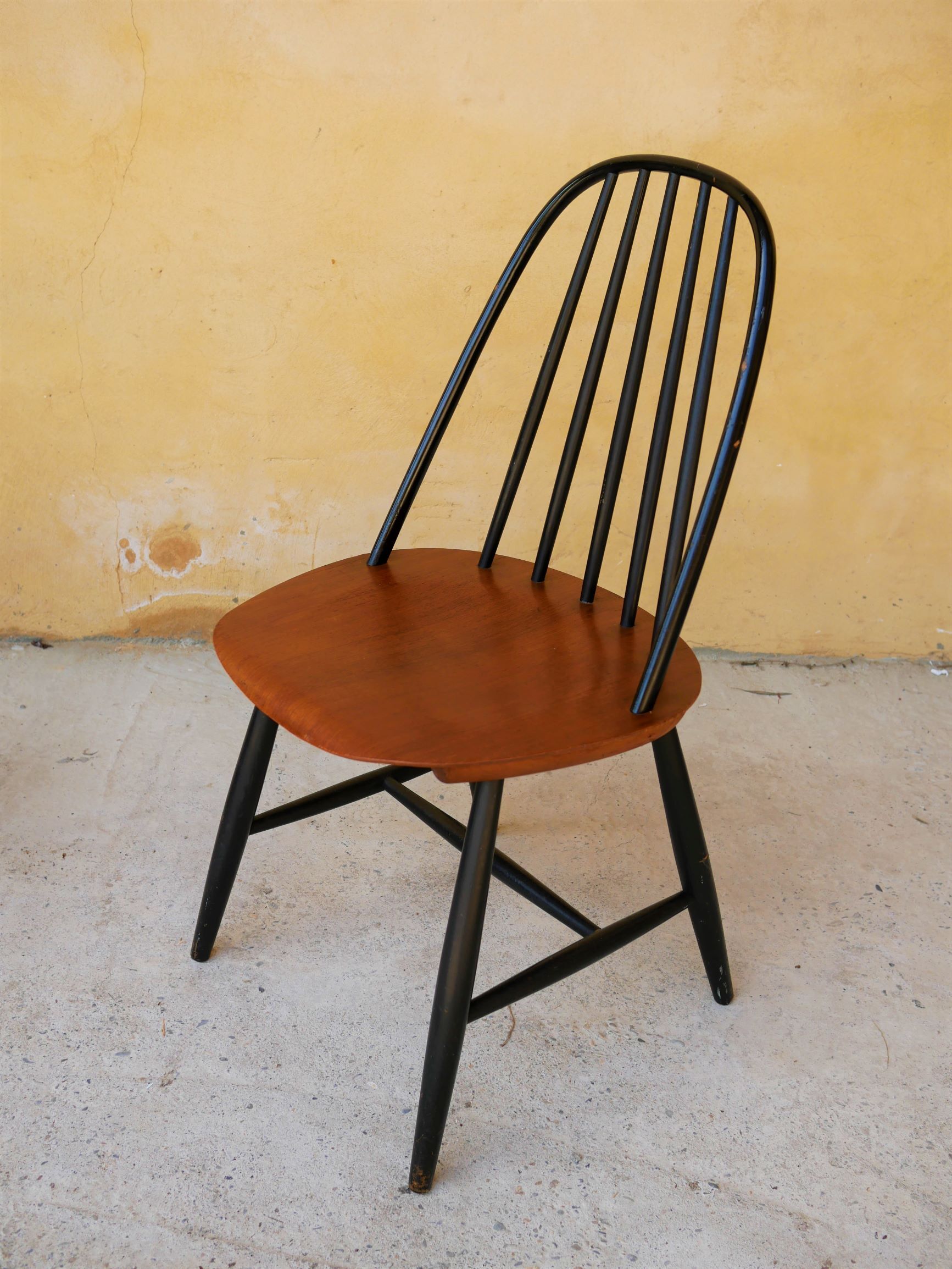 Set of 4 chairs Scandinavian by Sven Erik Fryklund for Hagafors Stolfabrik