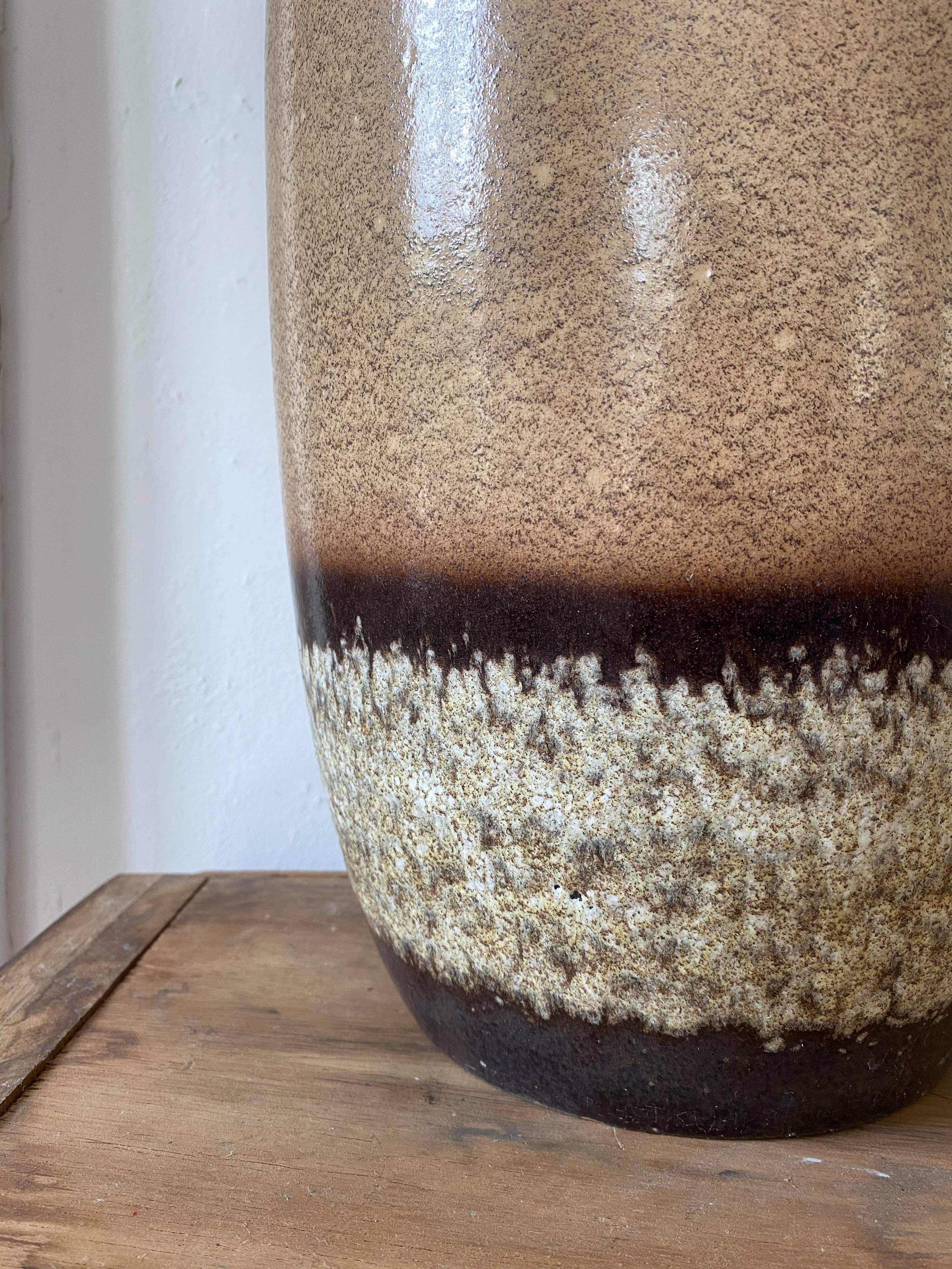 Vase 52cm floor Scheurich West Germany 1960 model 553-52