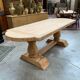 Table de type monastère en chêne massif
