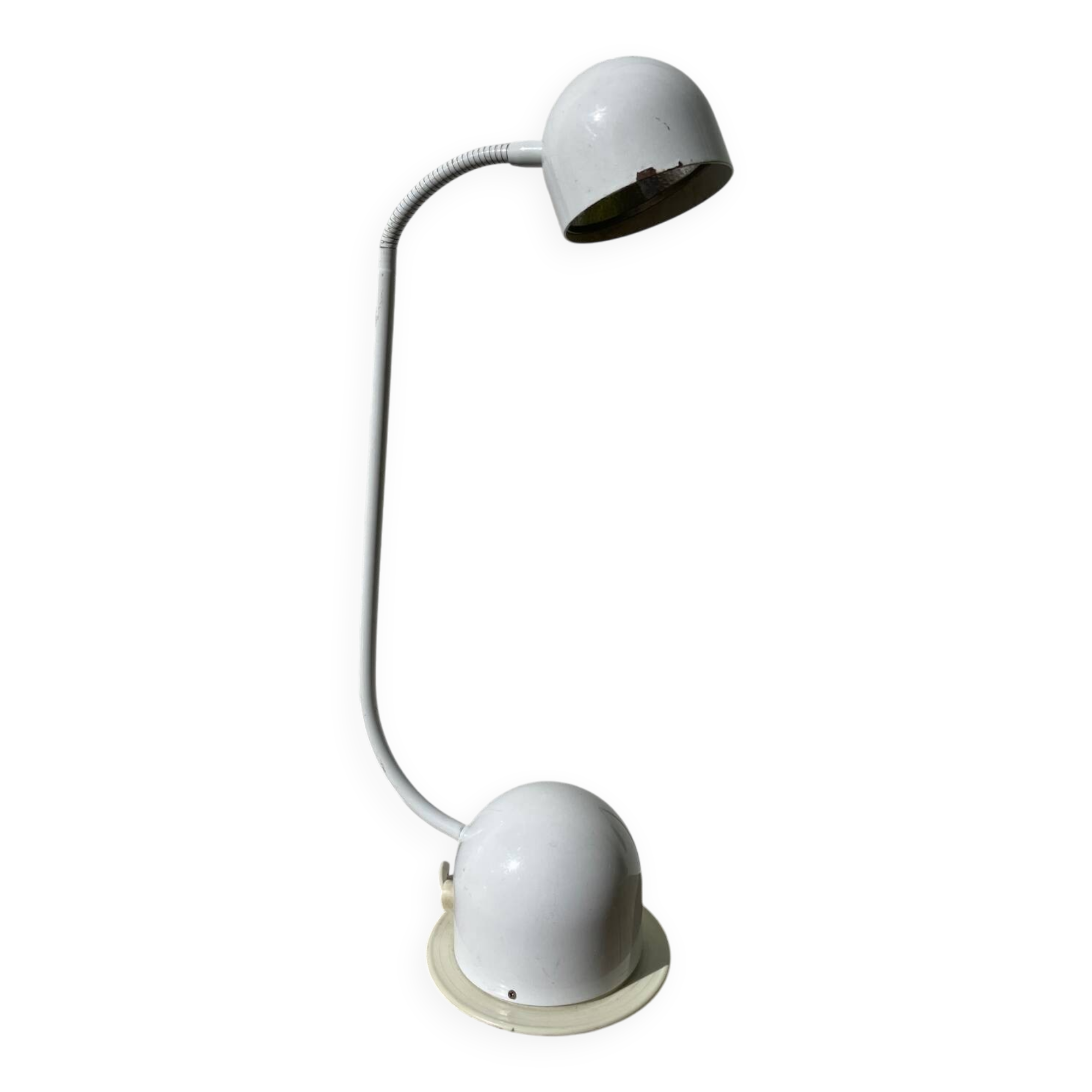 White metal lamp by Brama Italy