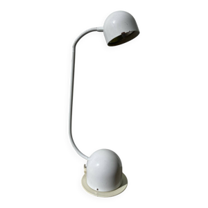 Lampe en métal blanc