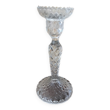 Bougeoir en verre