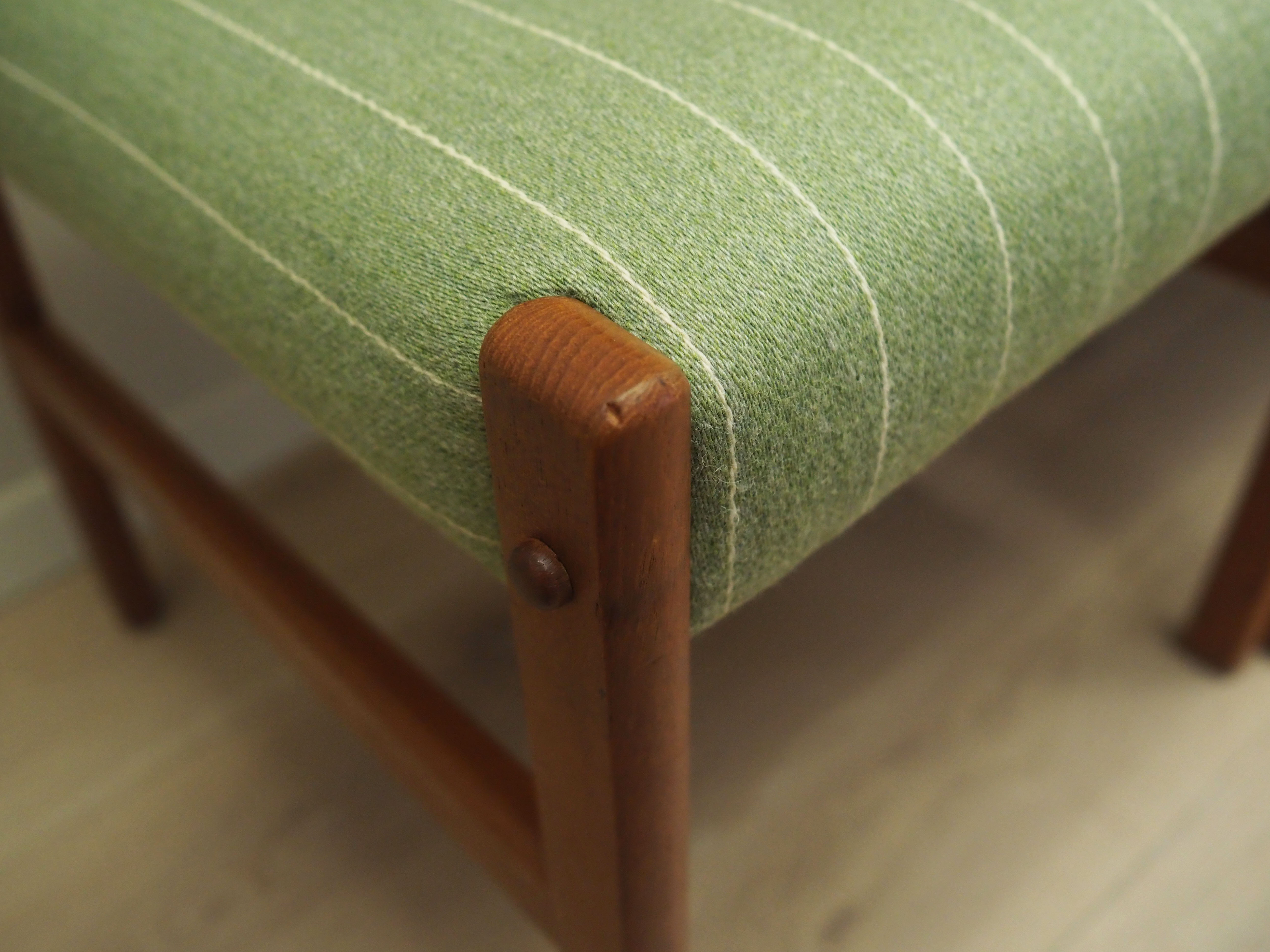 Set of six teak chairs, Danish design, 70s, production: Denmark