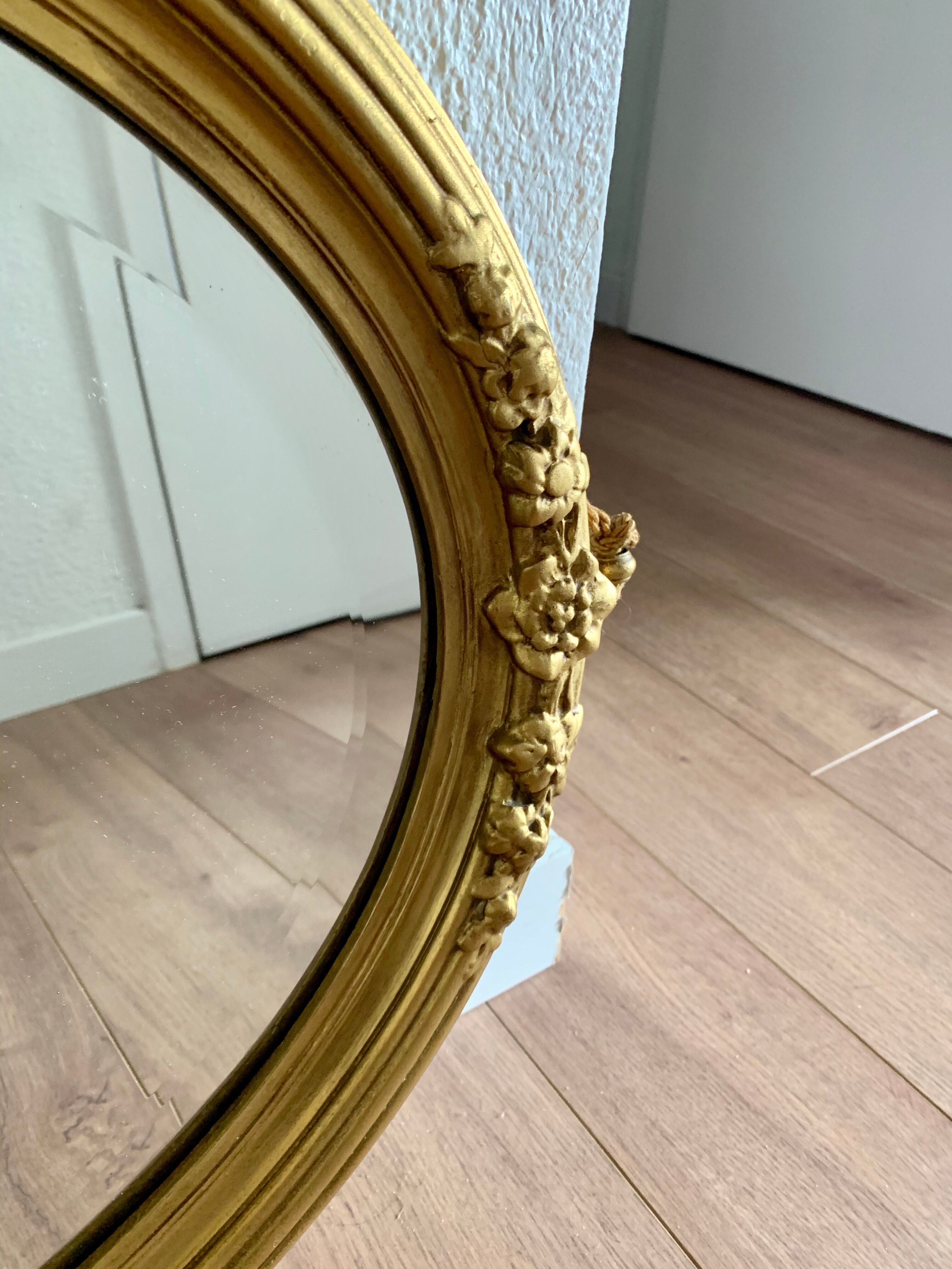 Ancient mirror at the beginning of the 20th century - 49x64cm