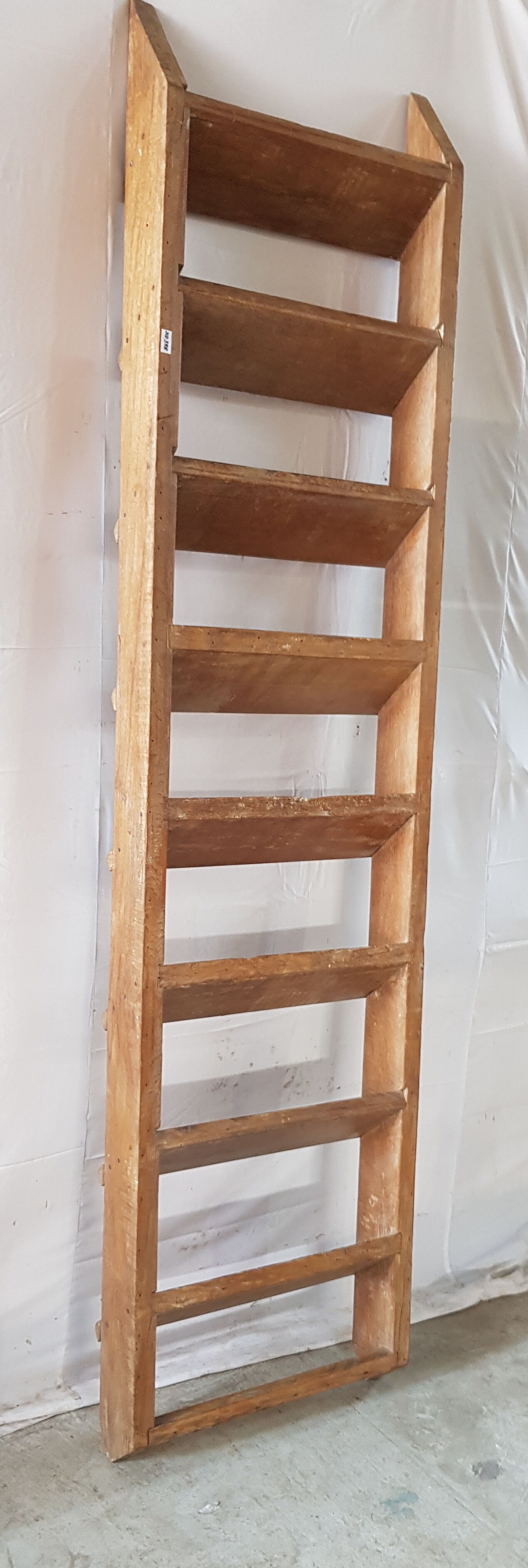 Old staircase in teak