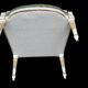 Pair of Louis XVI Cabriolet Armchairs - Lacquered and Upholstered Beech