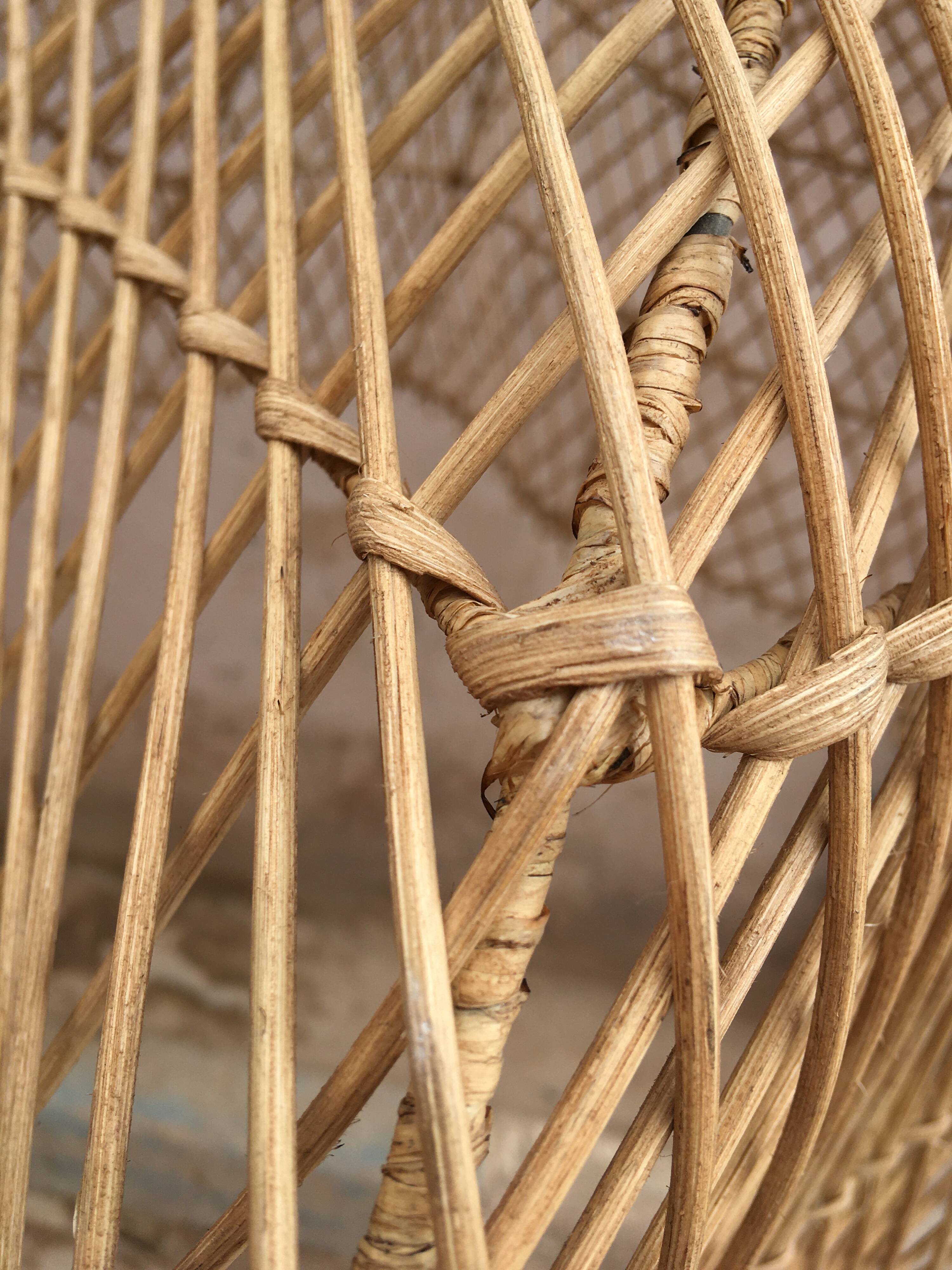 Suspension en rotin XXL Luminaire en rotin naturel