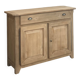 Old Parisian buffet in raw solid oak