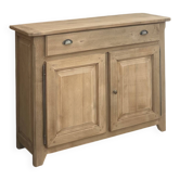 Old Parisian buffet in raw solid oak