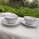 Duo tasses et soucoupes en porcelaine Seltmann Weiden Bavaria