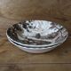 2 vintage English Staffordshire 'HAYRIDE' salad bowls