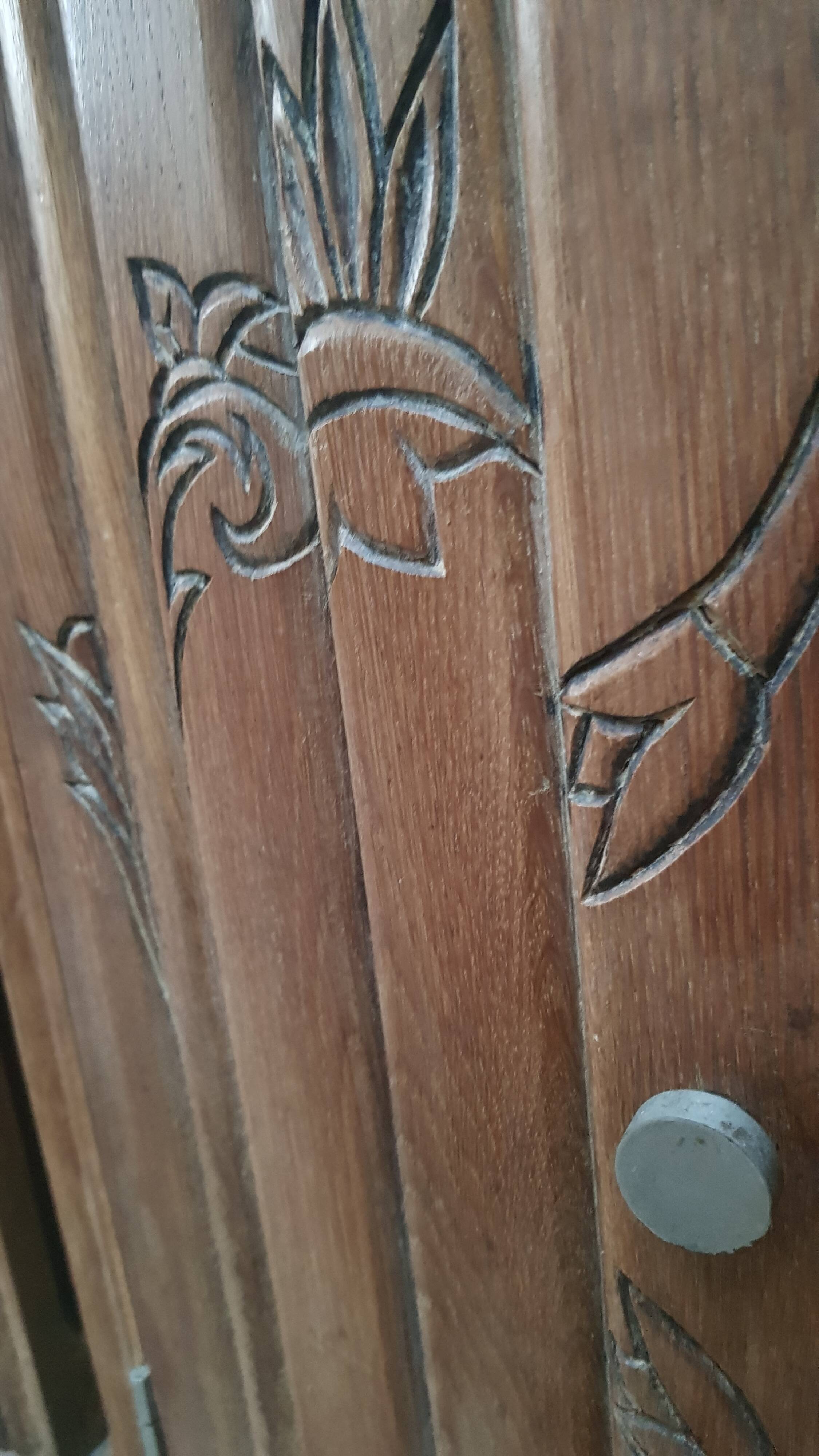 Pair of art deco bedside tables