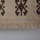 Vintage Turkish kilim, handwoven, 115x153 cm.
