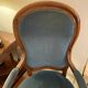Louis Philippe armchair in walnut