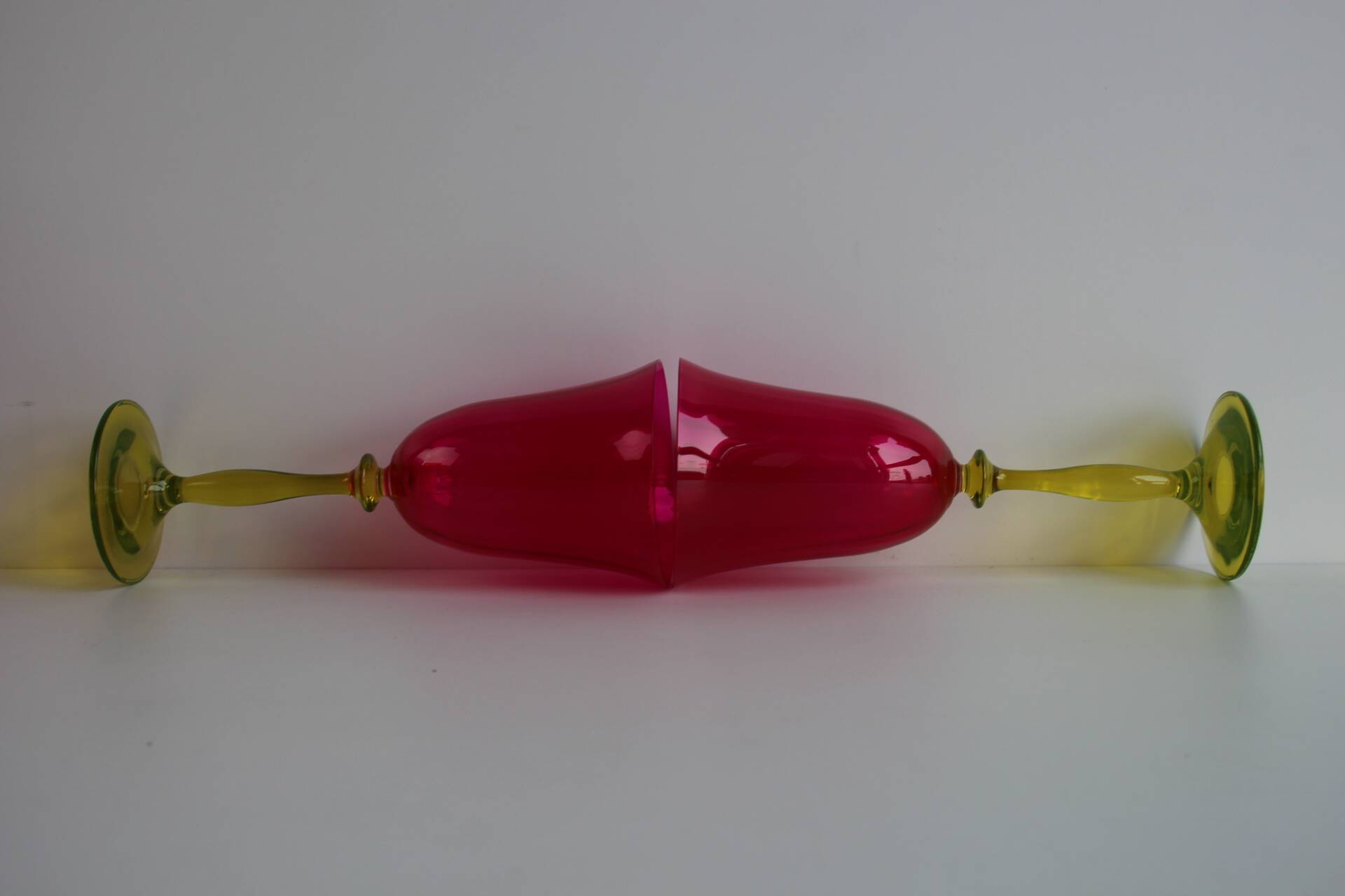 Vintage Crystalex Wine Glasses Set of 6 – Bohemian Glass