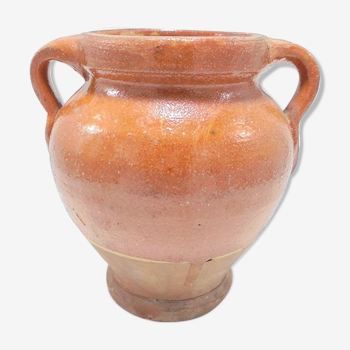 Old terracotta pot