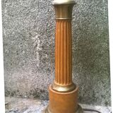 Pied de lampe en bois vintage