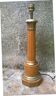 Pied de lampe en bois vintage