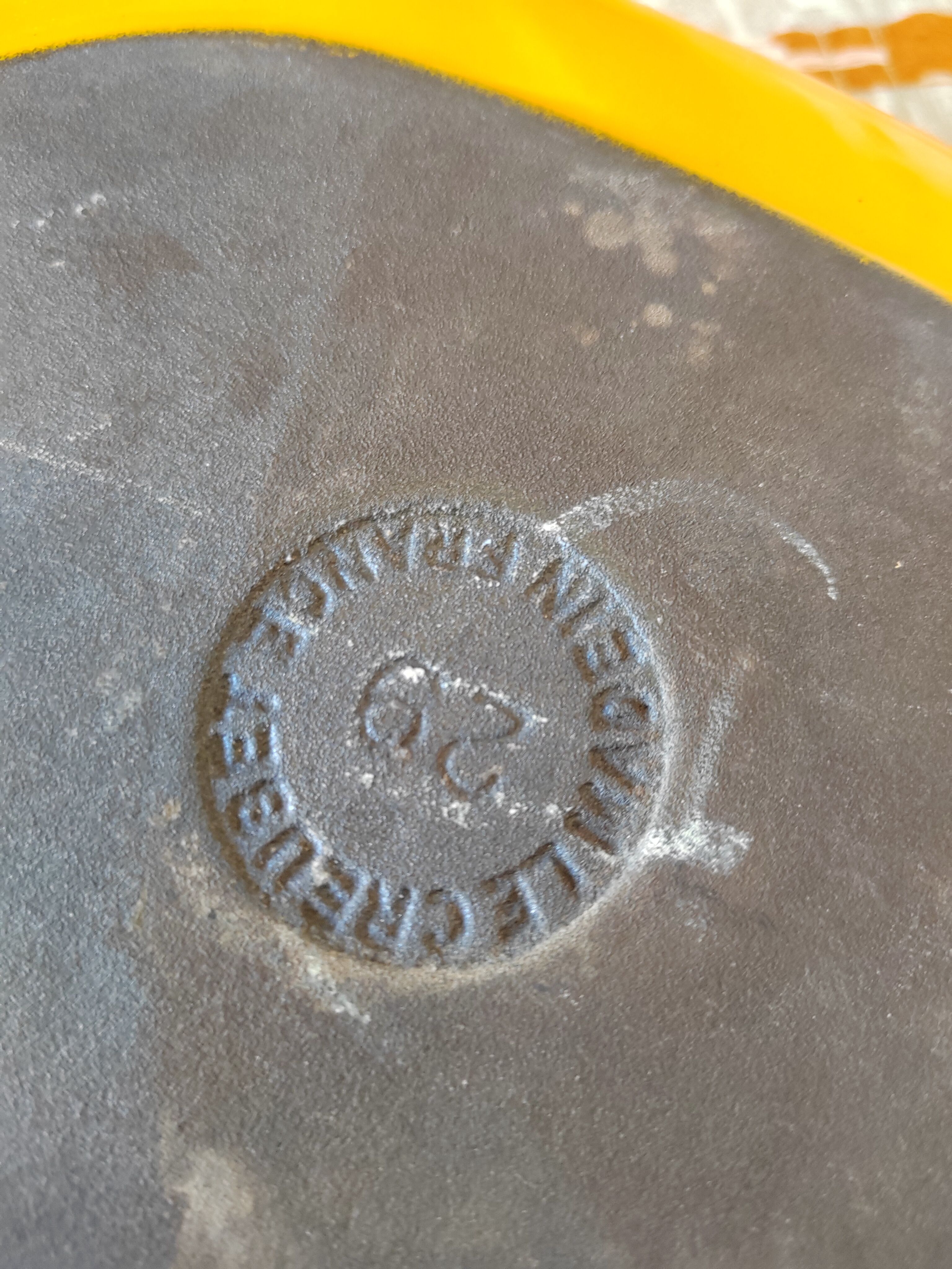 Dish Le Creuset by Enzo Mari 70s