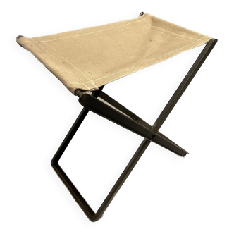 Vintage industrial folding stool