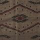 Vintage Turkish hallway rug 55x376 cm