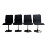 4 vintage swivel chairs