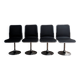 4 vintage swivel chairs