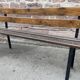 Vintage garden bench