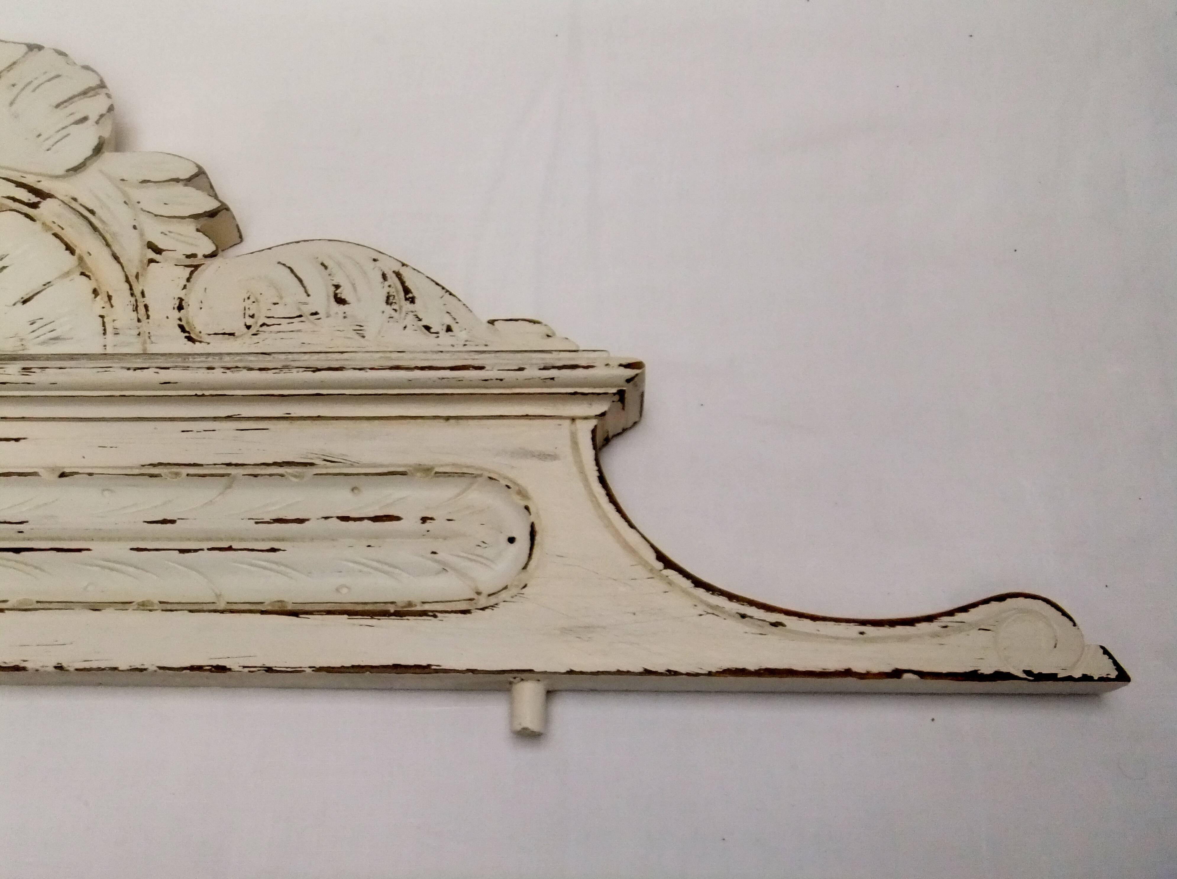 Art Nouveau pediment wood furniture patina furniture ornament