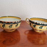 2 tea cups of gien