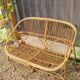 Rattan bench