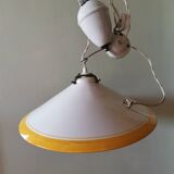 Supension vintage avec systeme céramique contrepoids électrique et griffe