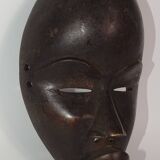 Dan Mask - Black Patina Wood - Ivory Coast, Jean Redor Collection