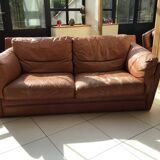 Leather sofa