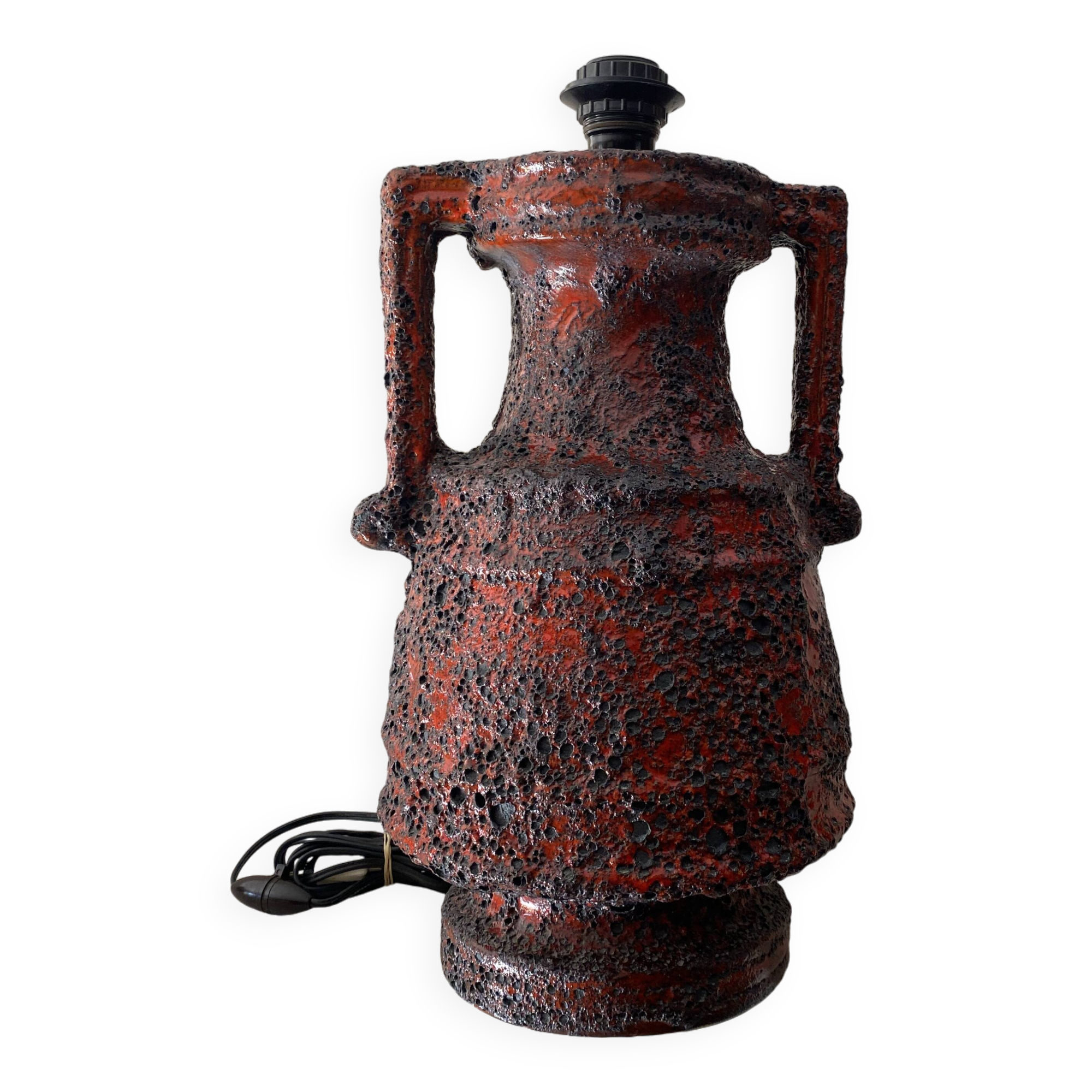 Large designer lamp base West Germany