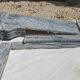 Napoleon III marble fireplace with modillions