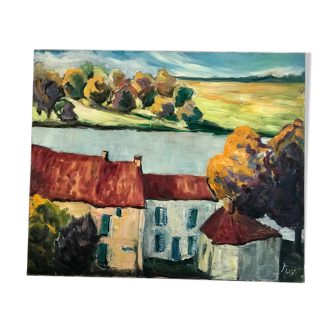 Painting on canvas