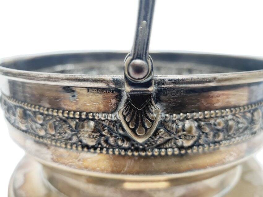Art Deco fruit bowl from Bros. Henneberg, Poland, 1930s