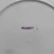 Porcelain dessert plates with bird decoration – Gressey 50s
