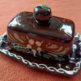 Vintage ceramic butter dish