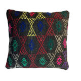 Vintage turkish kilim cushion cover 40 x 40 cm