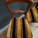 Suite set of 6 chairs signed G. Rogers